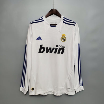 Retro Real Madrid 10/11 Long sleeve home S-XXL