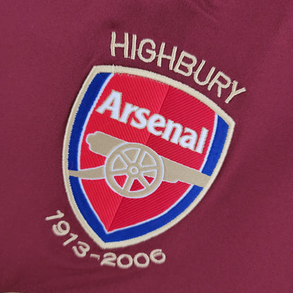 Retro Long Sleeve 05/06 Arsenal home S-XXL