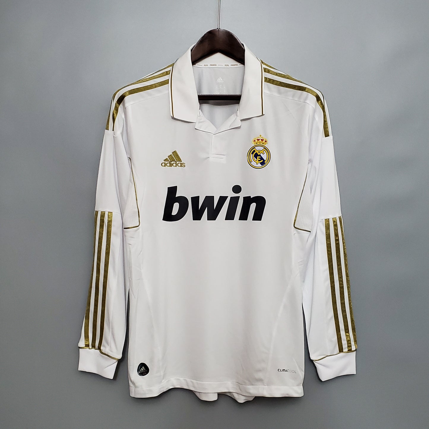 Retro Real Madrid 11/12 Long sleeve home S-XXL