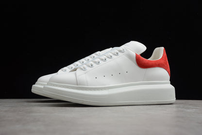 Alexander McQueen Oversized Sneaker in White/lust Red