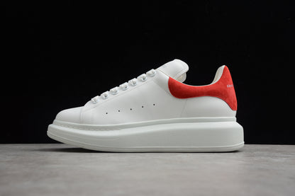 Alexander McQueen Oversized Sneaker in White/lust Red