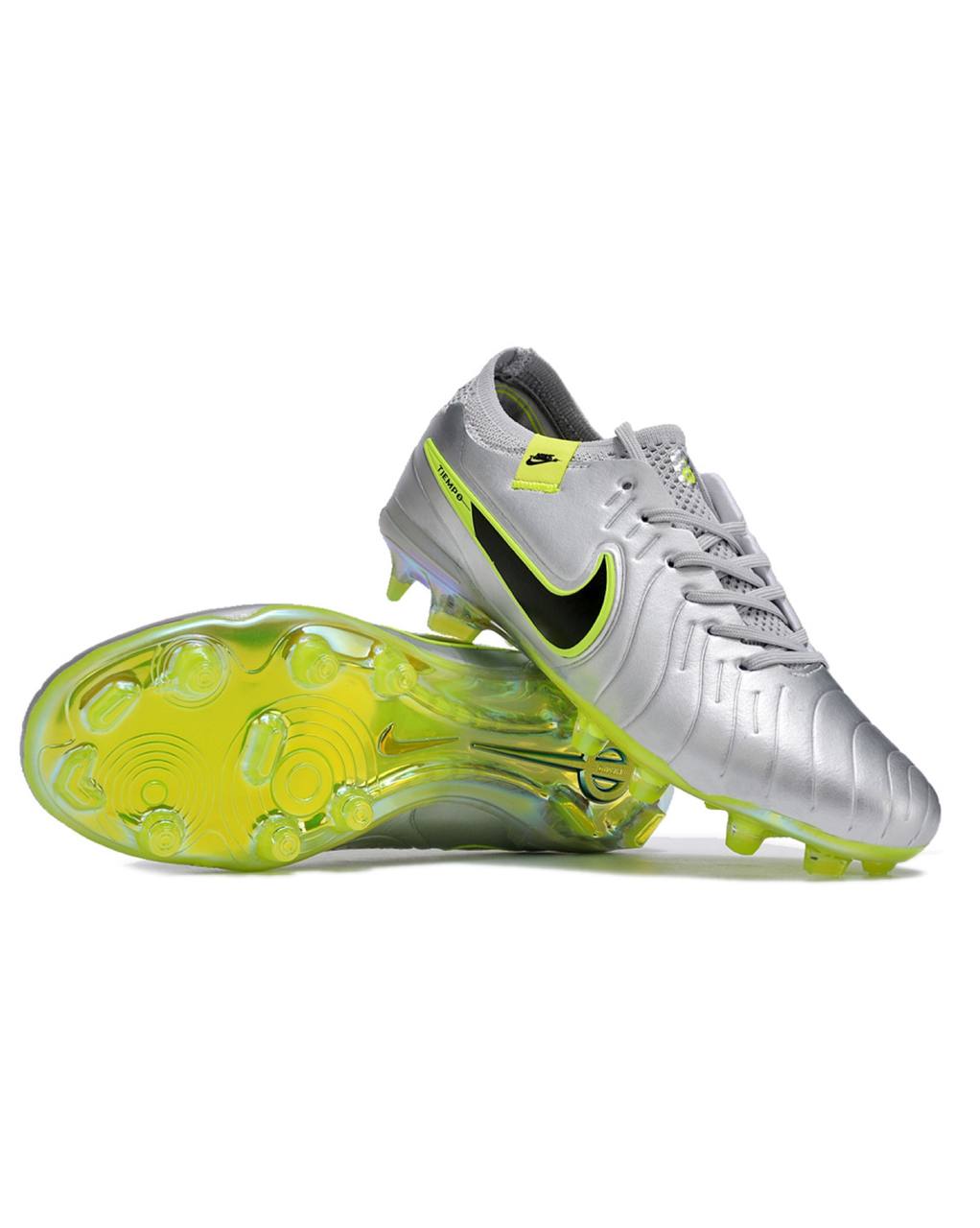 Nike's new legendary 10th generation fully knitted FG football shoes NikeTiempo Legend 10 Elite