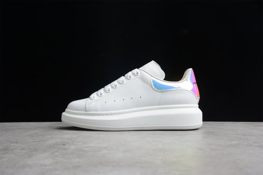 Alexander McQueen Oversized Sneaker in White/shock Pink