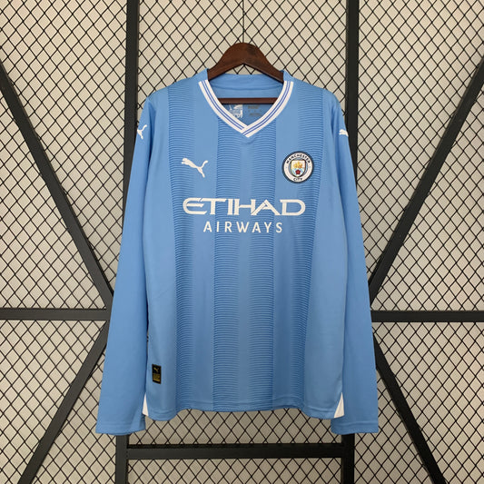 23/24 Long sleeve Manchester City home S-3XL