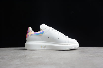 Alexander McQueen Oversized Sneaker in White/shock Pink