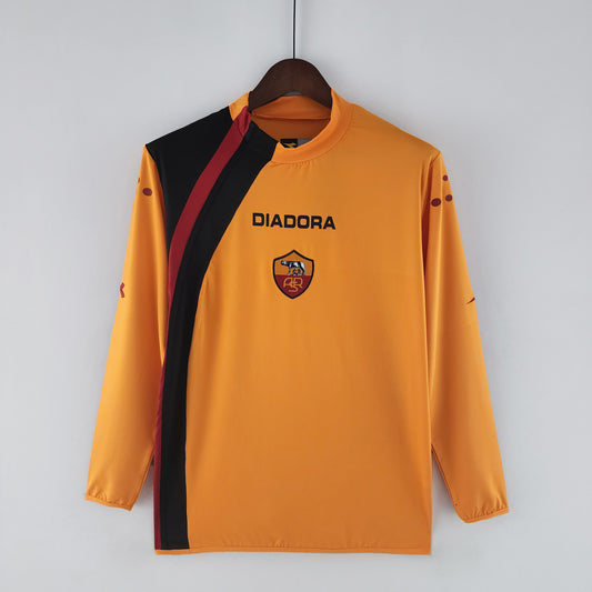 Retro long sleeve Rome 05/06 home S-XXL