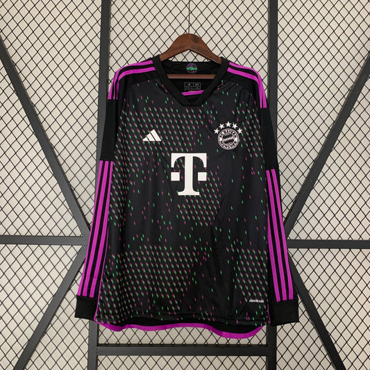 23/24 Long Sleeve Bayern Munich Away S-3XL