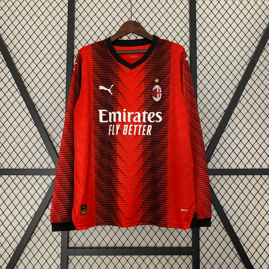 23/24 Long sleeve AC Milan home S-3XL