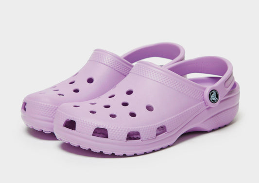 purple crocs