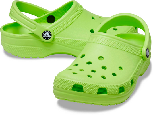 apple green crocs