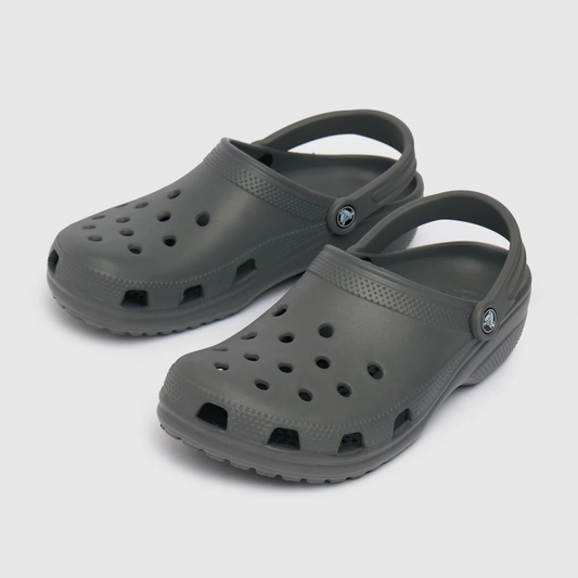 dark grey crocs