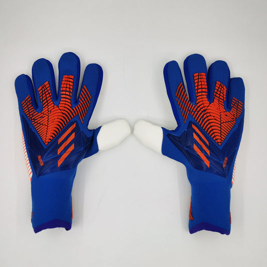 adidas gloves red and blue