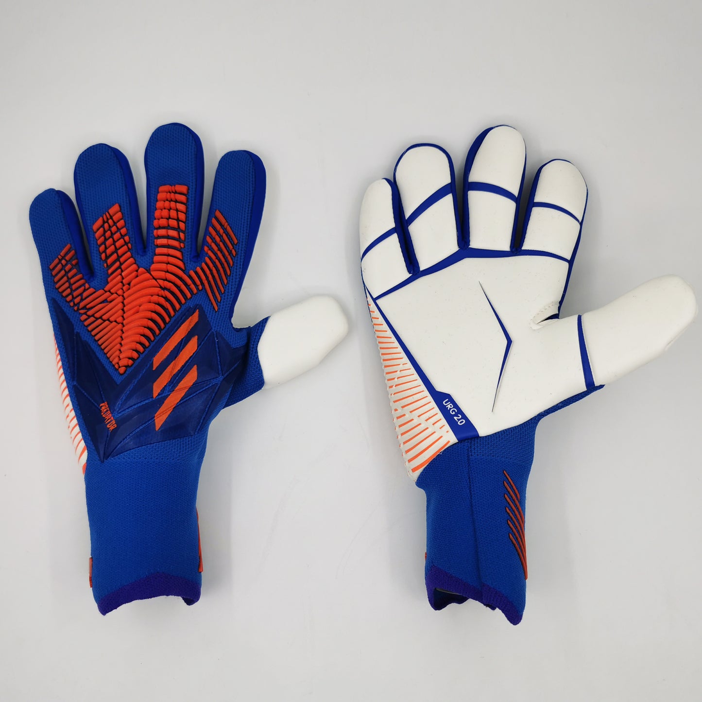 adidas gloves red and blue