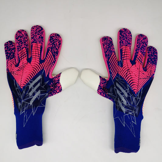 adidas gloves blue and pink