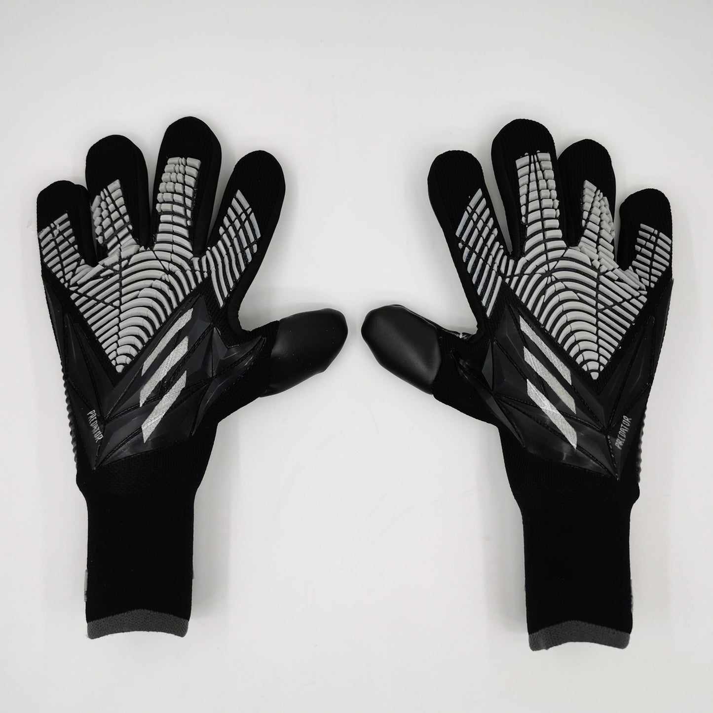 adidas gloves black and white