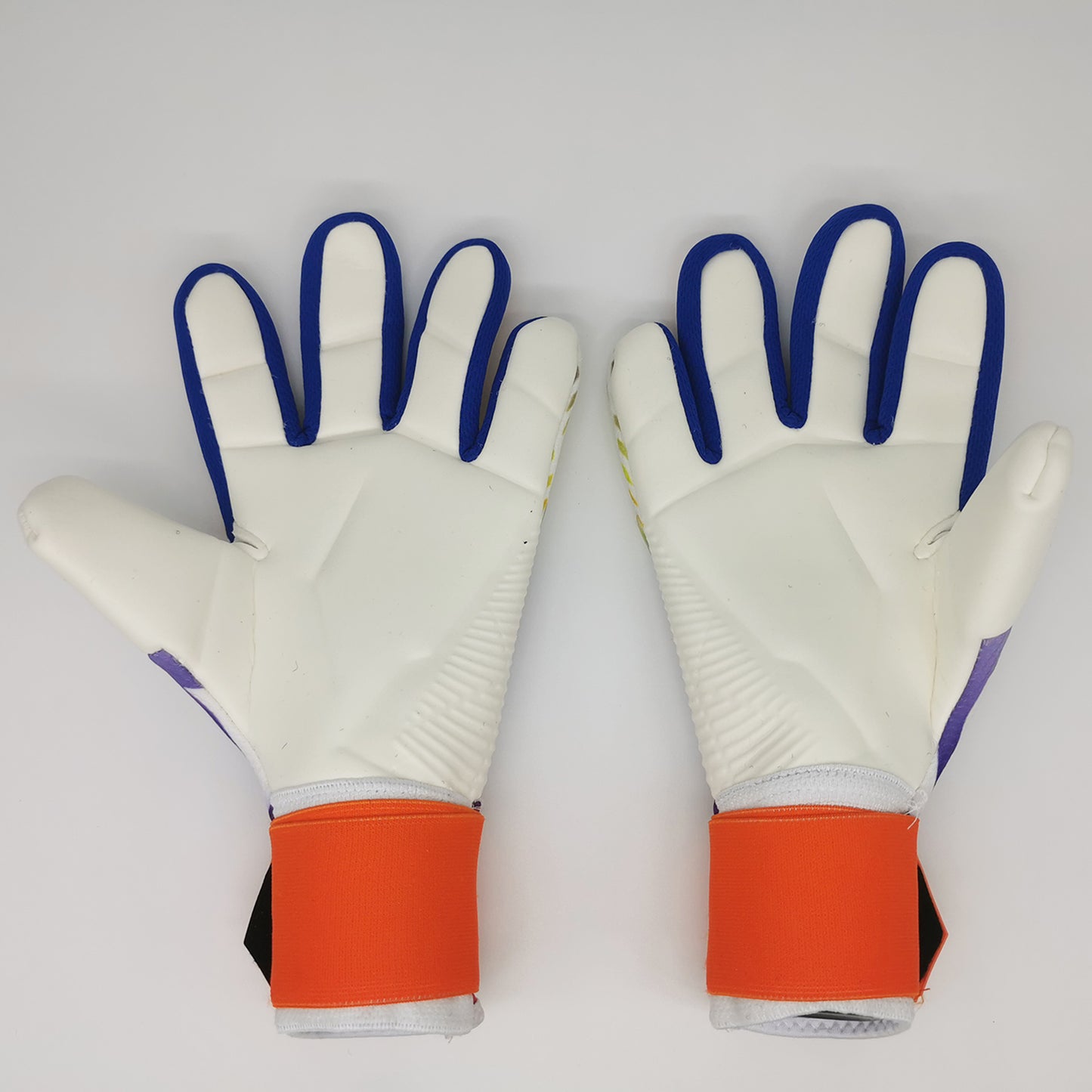 adidas gloves white and purple