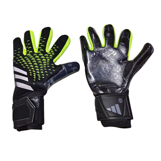 adidas gloves black and yellow