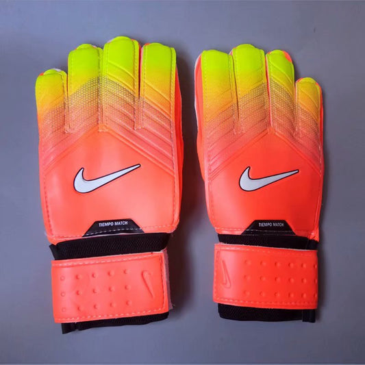 nike gloves orange and yellow