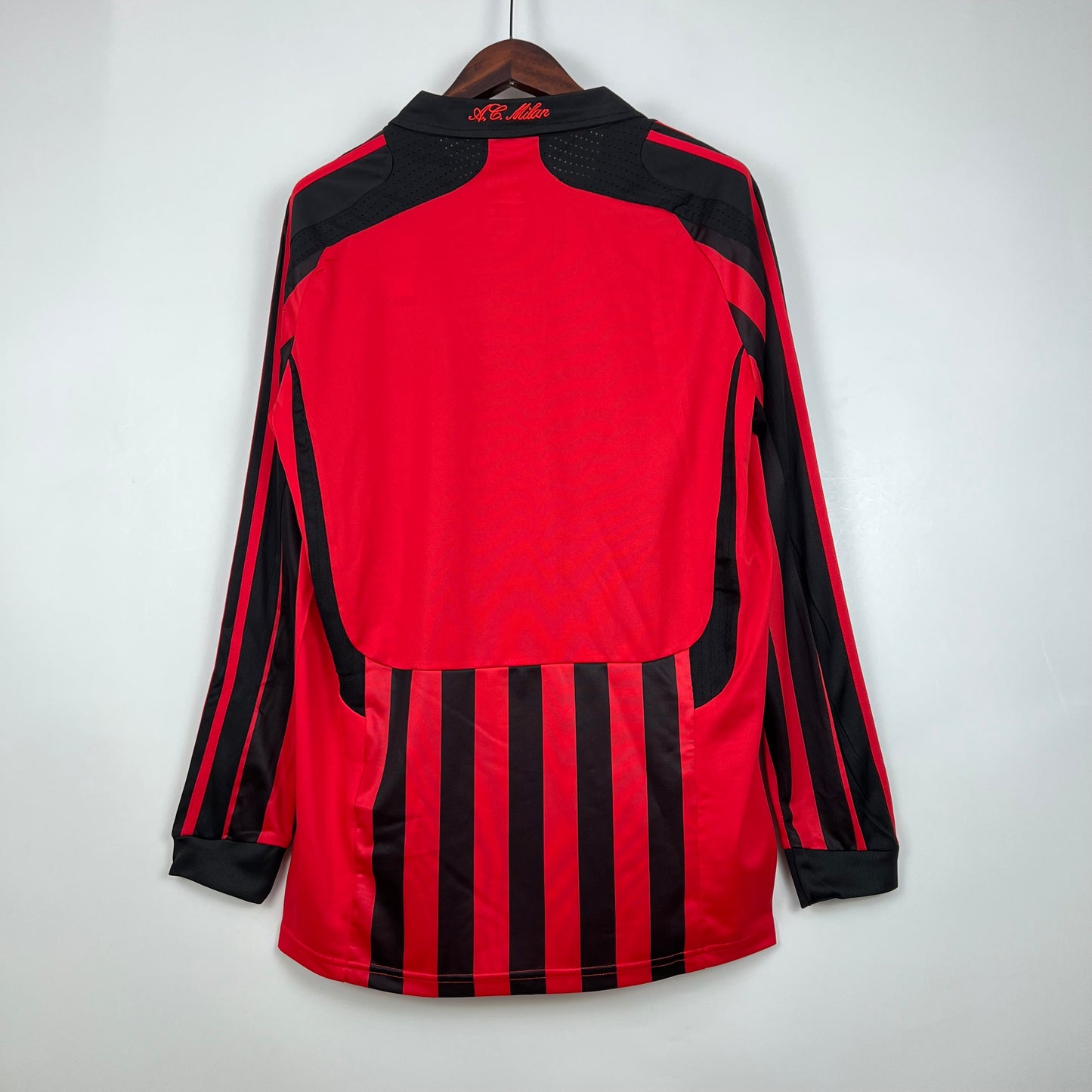 Retro Long Sleeve AC Milan 07/08 Home S-XXL