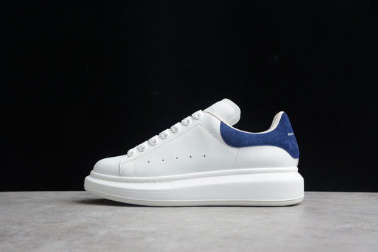 Alexander McQueen Oversized Sneaker in White/paris Blue