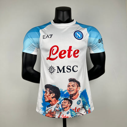 23/24 player version Napoli White S-XXL