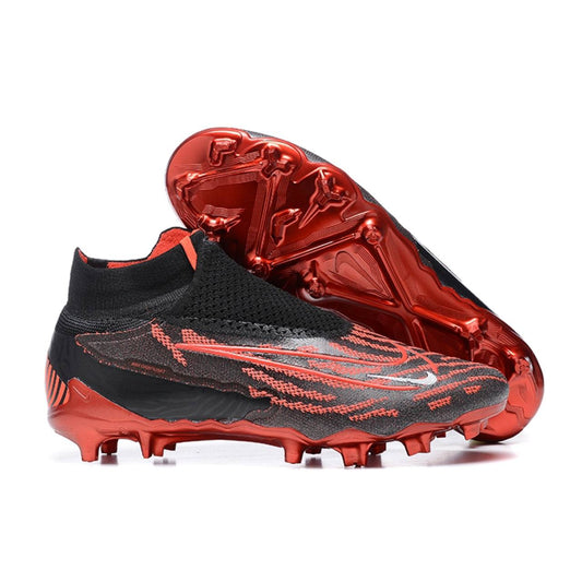 nike phantom gx  fg (black red)