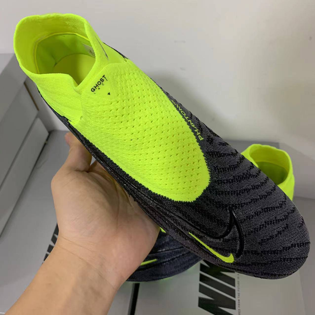 NIKE PHANTOM GX (BLACK GREEN)